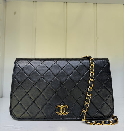 Chanel timeless flap shoulder bag