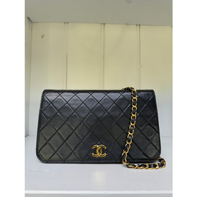 Chanel timeless flap shoulder bag