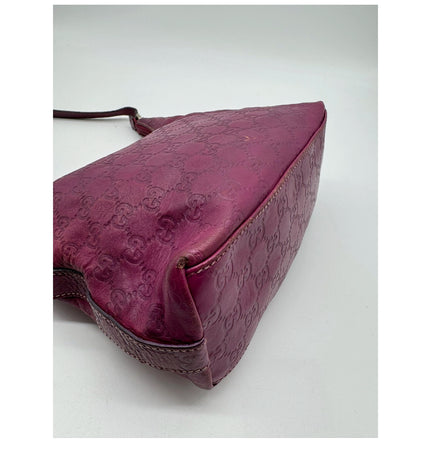 Gucci leather shoulder bag