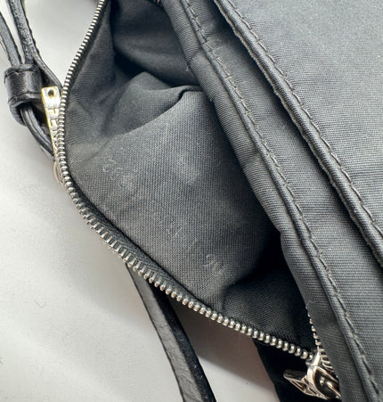 Sac bandoulière Fendi en tissu avec logo