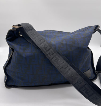 Fendi FF cloth messenger bag