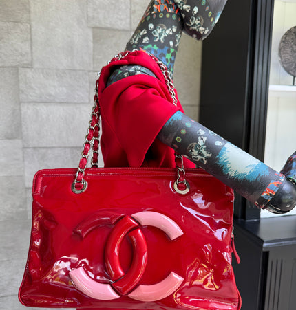 Chanel lip stick shoulder bag