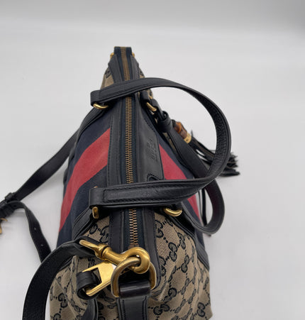 Gucci tassel crossbody bag