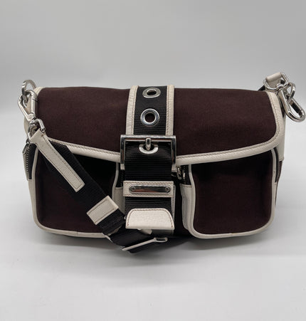 Prada pocket shoulder bag