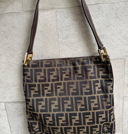 Fendi vintage cloth shoulder bag