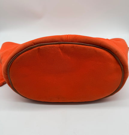 Hermes cloth handbag