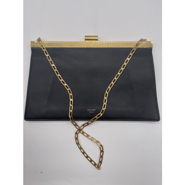 Celine clasp shoulder bag
