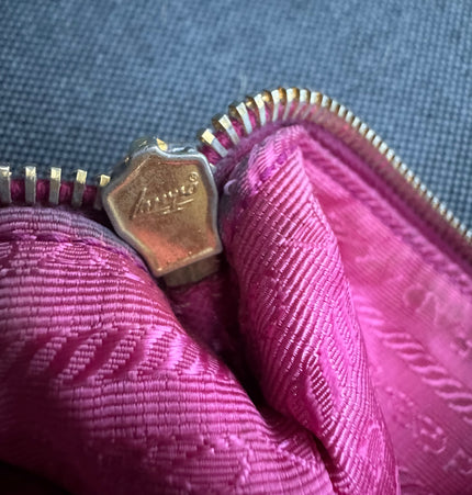 Prada Pink Nylon Mini Pochette