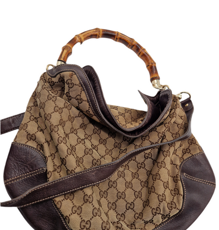 Gucci bamboo shoulder bag