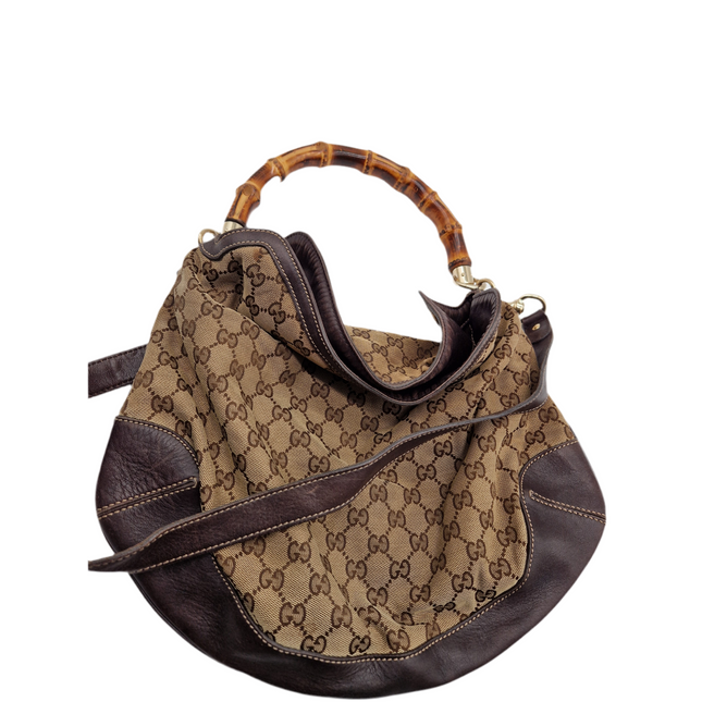 Gucci bamboo shoulder bag