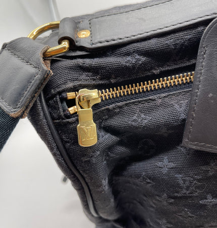 Louis Vuitton large denim laptop bag