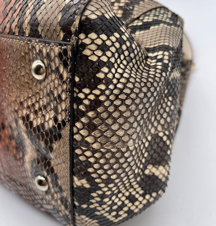 Gucci Soho phyton leather shoulder bag