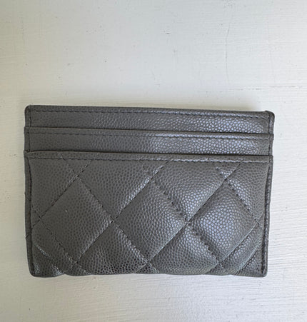 Chanel CC logo card holder