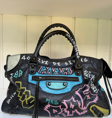 Balenciaga limited edition city bag