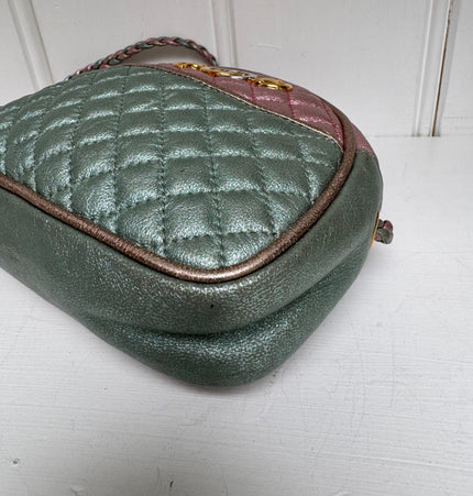 Gucci laminated crossbody bag