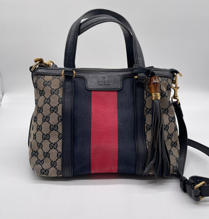 Gucci tassel crossbody bag