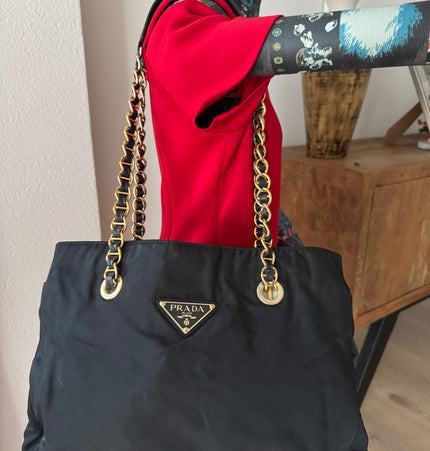 Prada nylon vintage tote