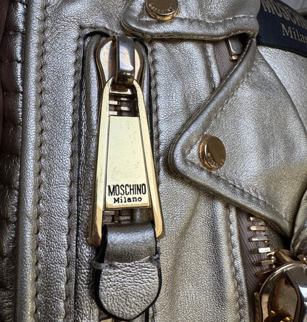 Moschino biker crossbody bag
