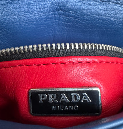 Prada studded crossbody bag