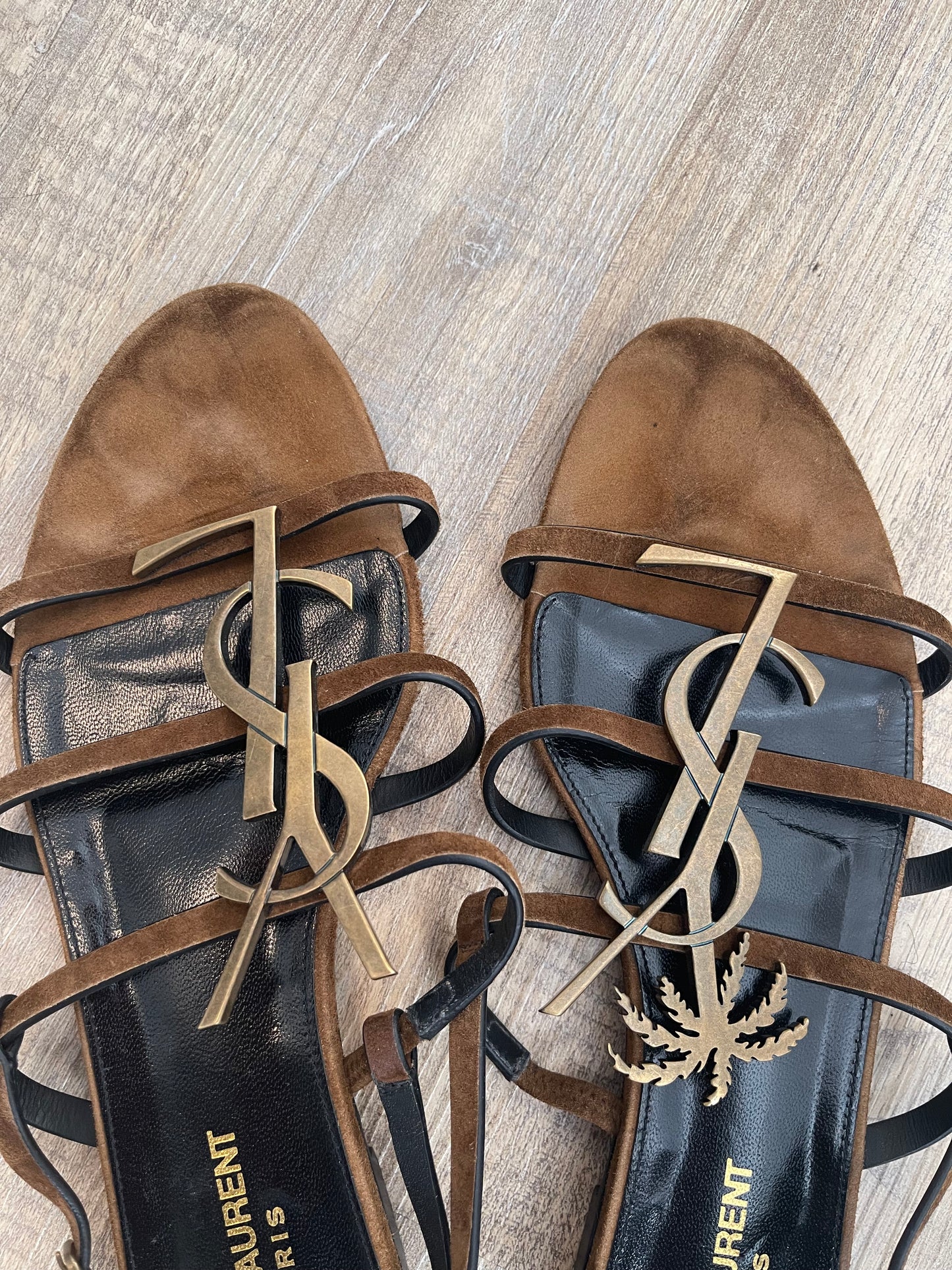 Saint Laurent Cassandra sandals