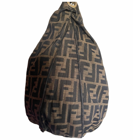 FENDI  large zucca shoulder bag