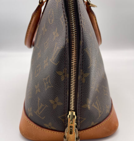 Sac à main Louis Vuitton Alma en toile monogrammée