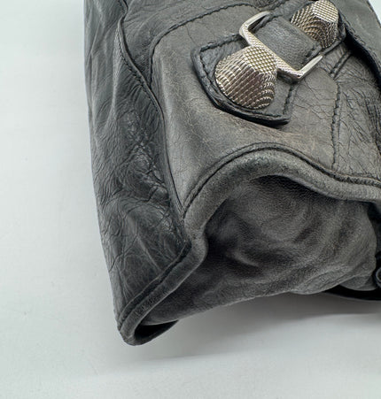 Balenciaga city mettalic shoulder bag