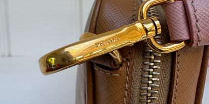 Prada saffiano mini crossbody bag