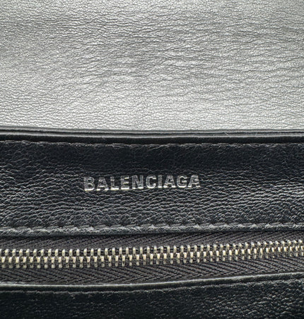 Balenciaga leather crossbody bag