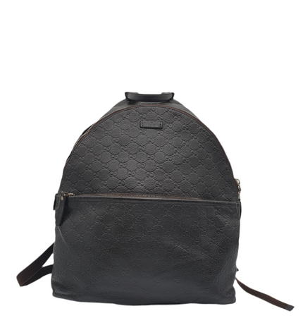 Gucci leather backpack