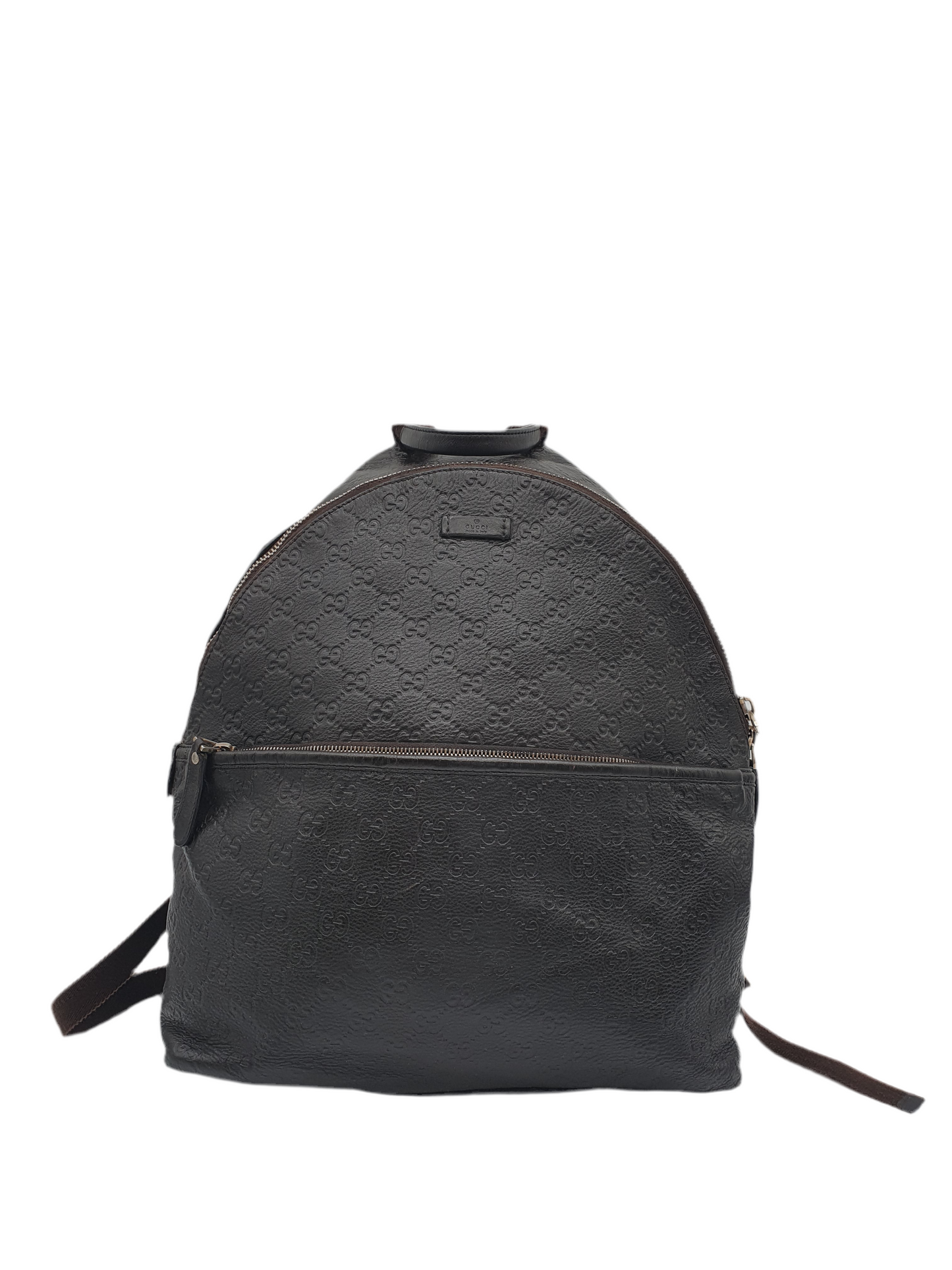 Gucci leather backpack