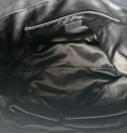 GIANNI VERSACE medusa head leather bag