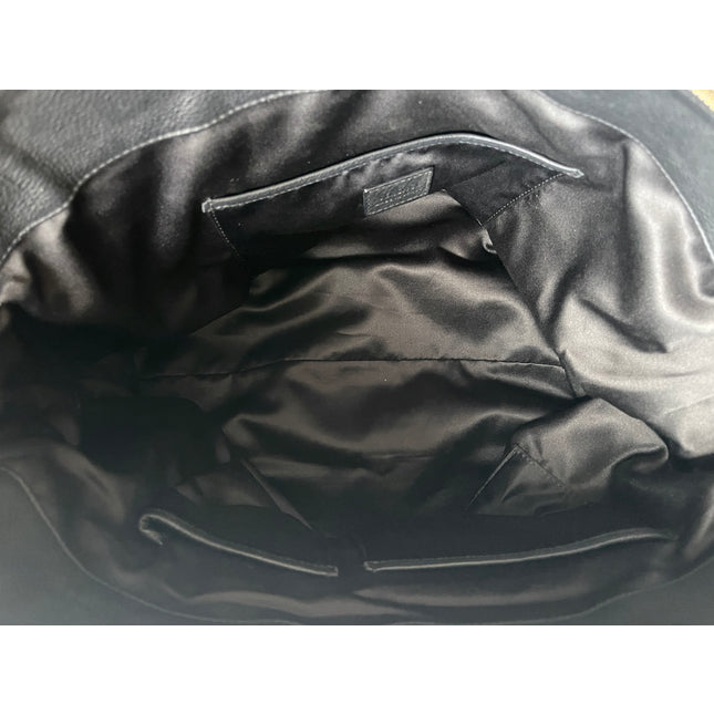 GIANNI VERSACE medusa head leather bag