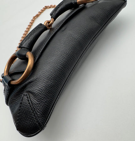 Gucci horse bit shoulder bag