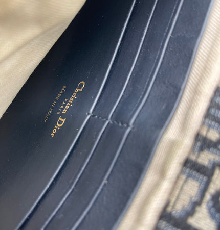 Dior Saddle rectangular denim crossbody bag