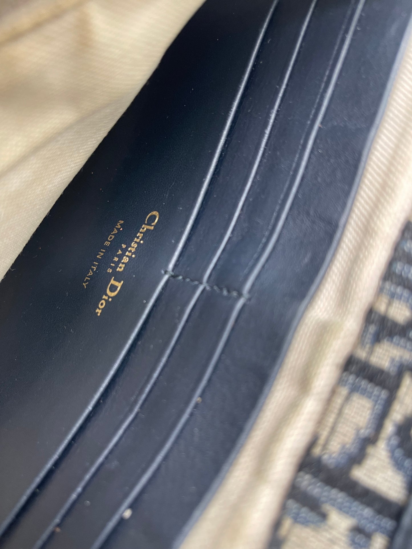 Dior Saddle rectangular crossbody bag