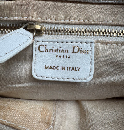 Dior lady Dior double handle handbag