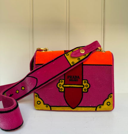 Prada cahier crossbody bag