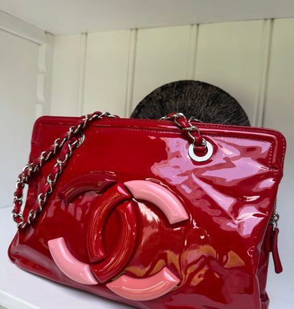 Chanel lip stick shoulder bag