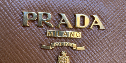 Prada saffiano mini crossbody bag