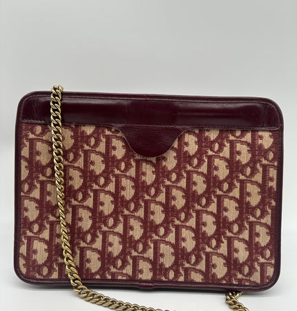 Dior vintage monogram shoulder bag