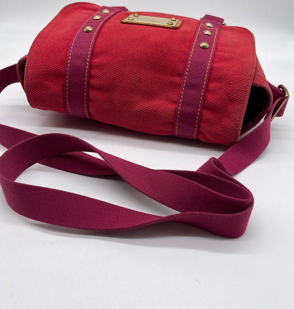 Louis Vuitton denim crossbody bag