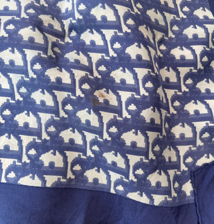 Dior monogram vintage silk scarf