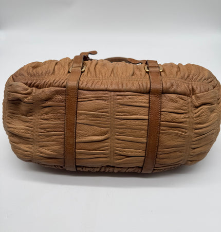 Dior deer skin leather bag