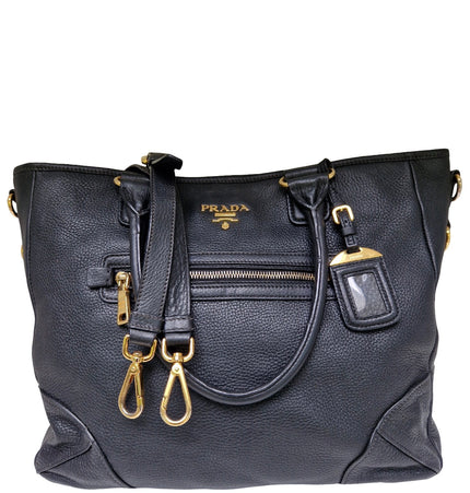 Prada leather shoulderbag