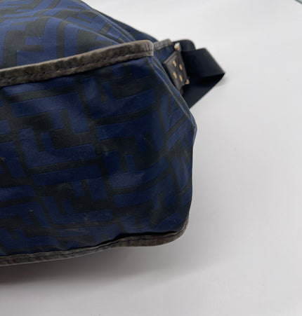 Fendi FF cloth messenger bag