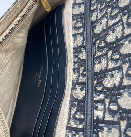 Dior Saddle rectangular denim crossbody bag