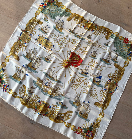 Hermes silk scarf Voiles de Lumiere