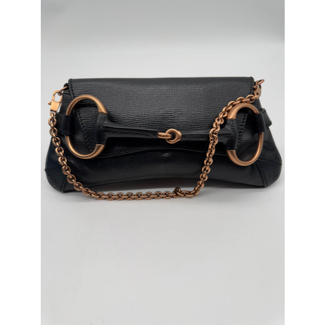 Gucci horse bit shoulder bag