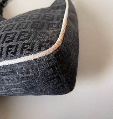 Sac bandoulière Fendi mini en tissu